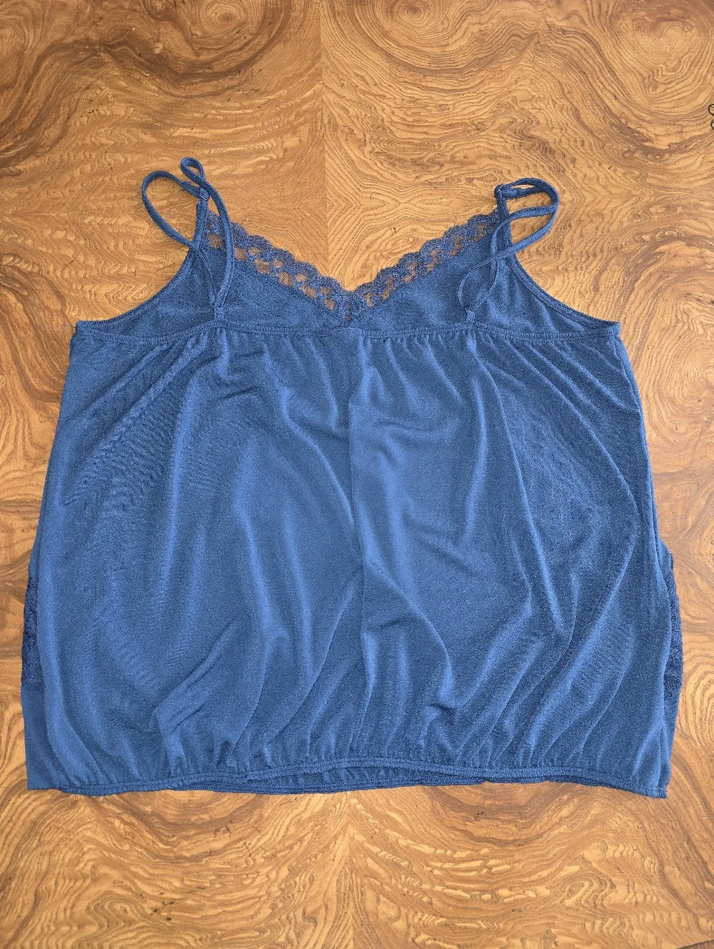Lane Bryant Navy Lace Camisole Womens Size 16W/18W - Picture 2 of 4